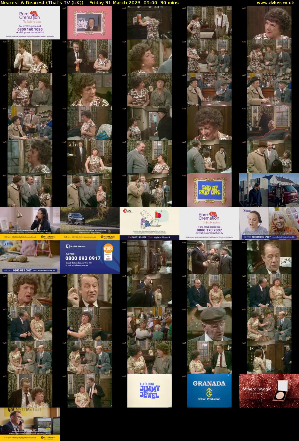Nearest & Dearest (That's TV (UK)) Friday 31 March 2023 09:00 - 09:30