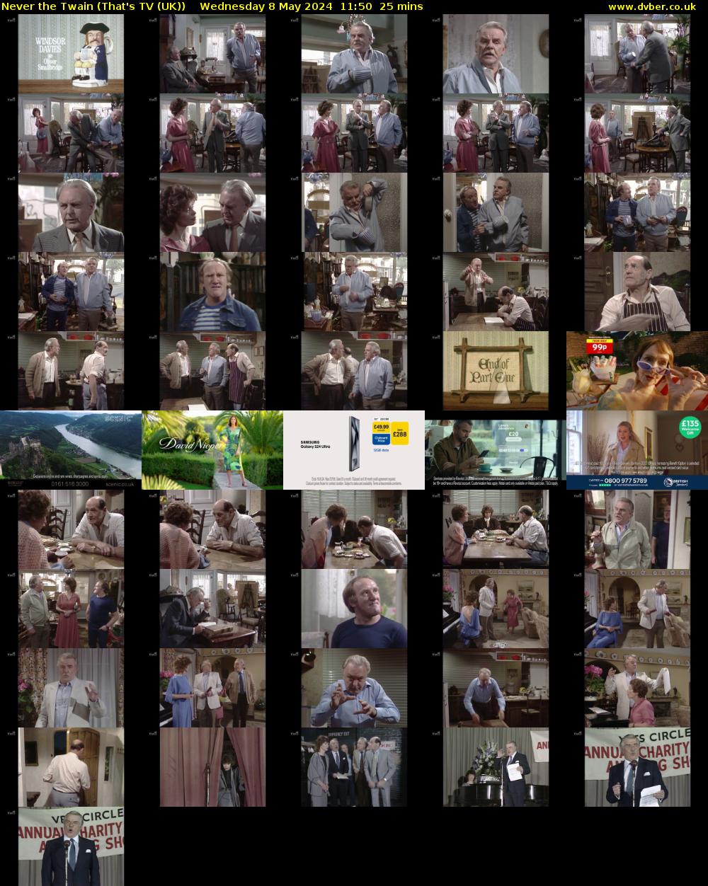 Never the Twain (That's TV (UK)) Wednesday 8 May 2024 11:50 - 12:15