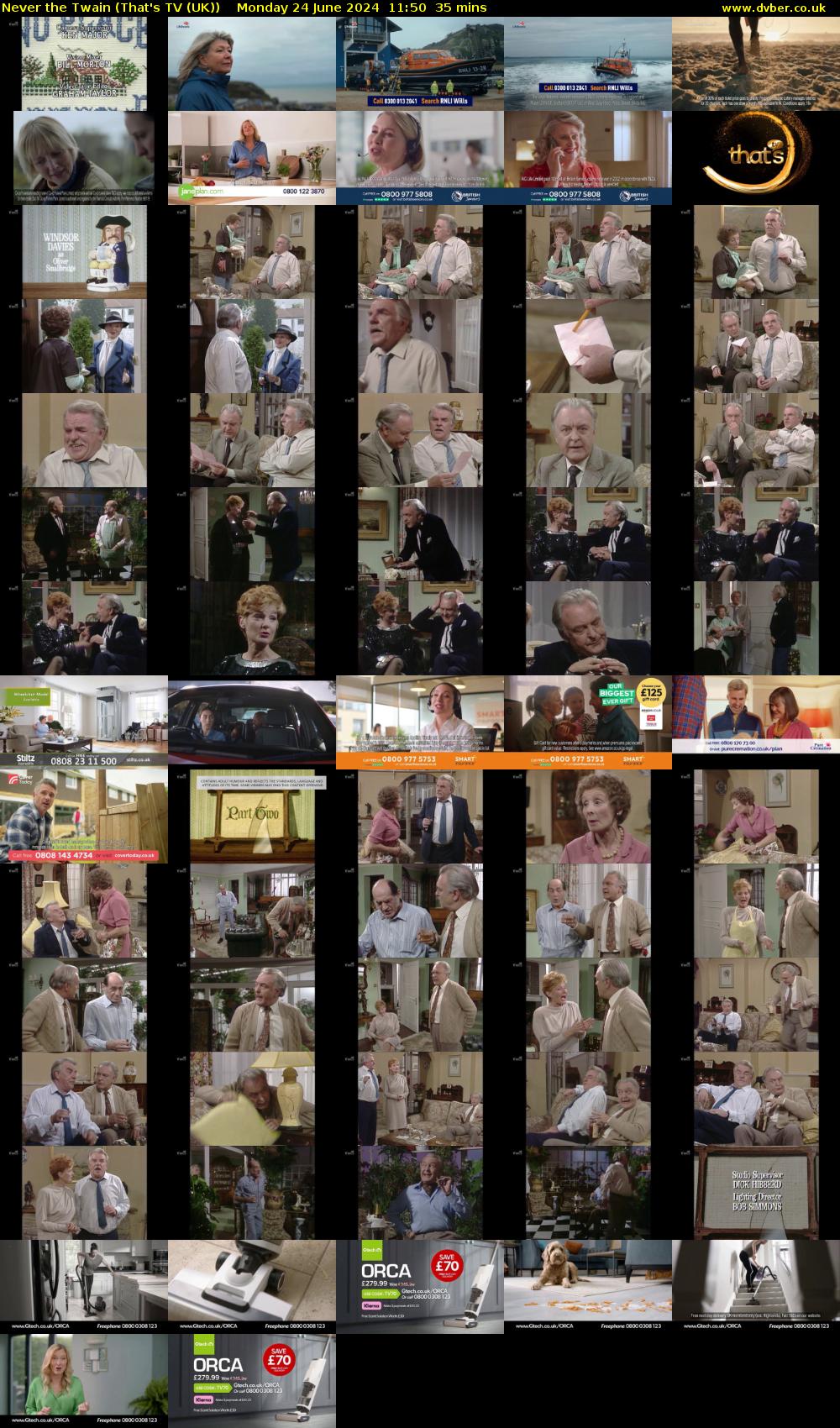 Never the Twain (That's TV (UK)) Monday 24 June 2024 11:50 - 12:25