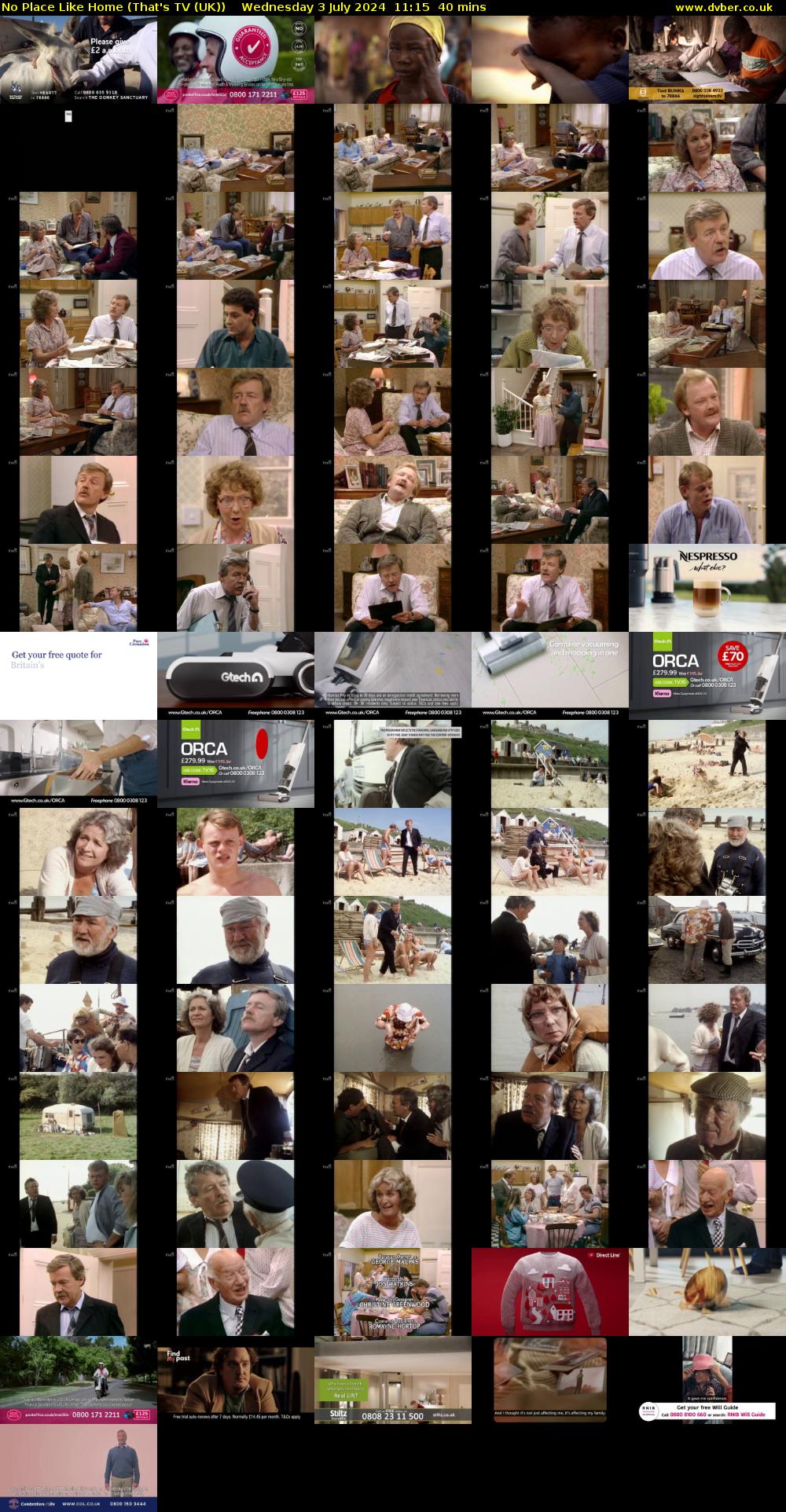 No Place Like Home (That's TV (UK)) Wednesday 3 July 2024 11:15 - 11:55