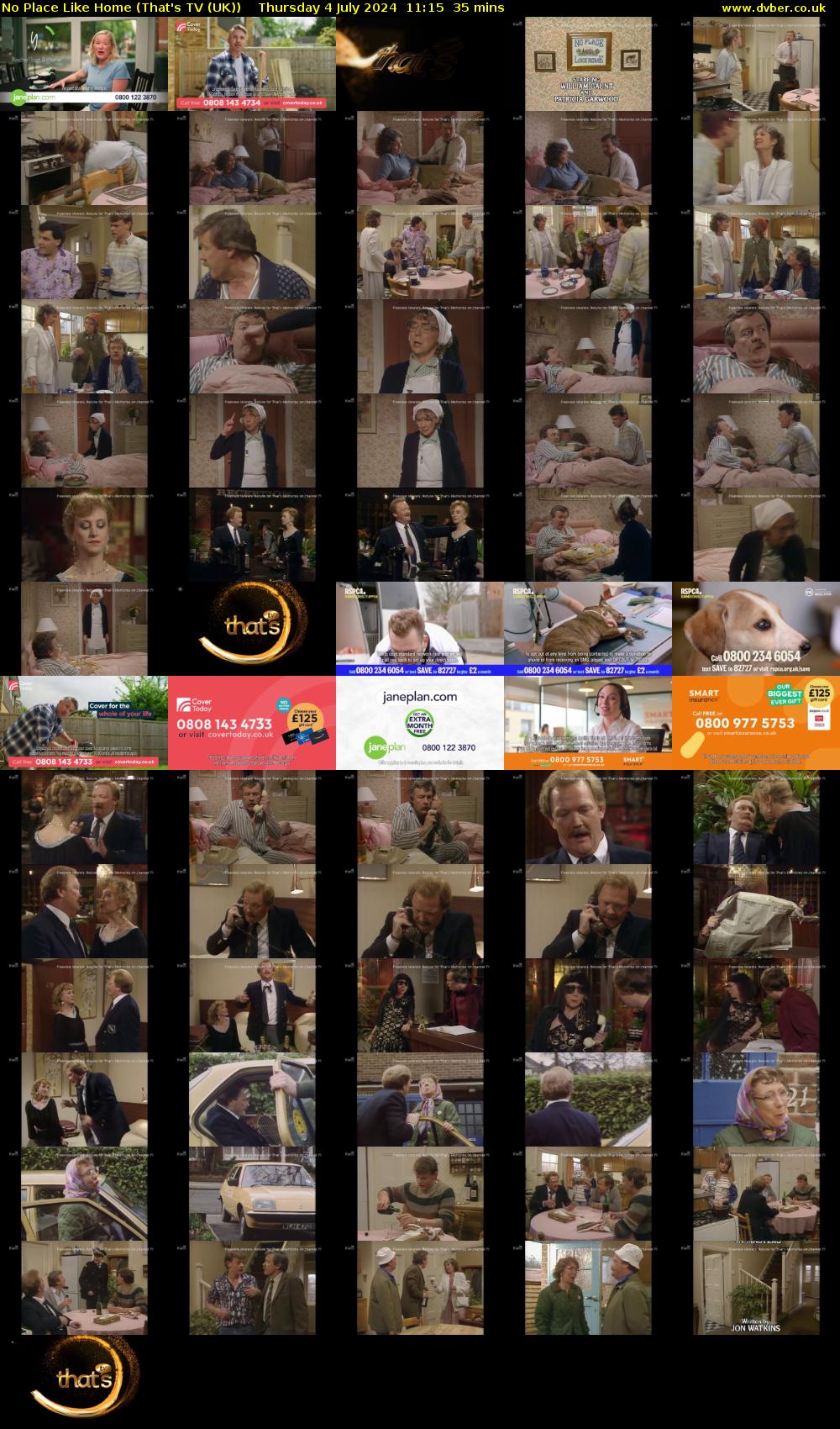 No Place Like Home (That's TV (UK)) Thursday 4 July 2024 11:15 - 11:50