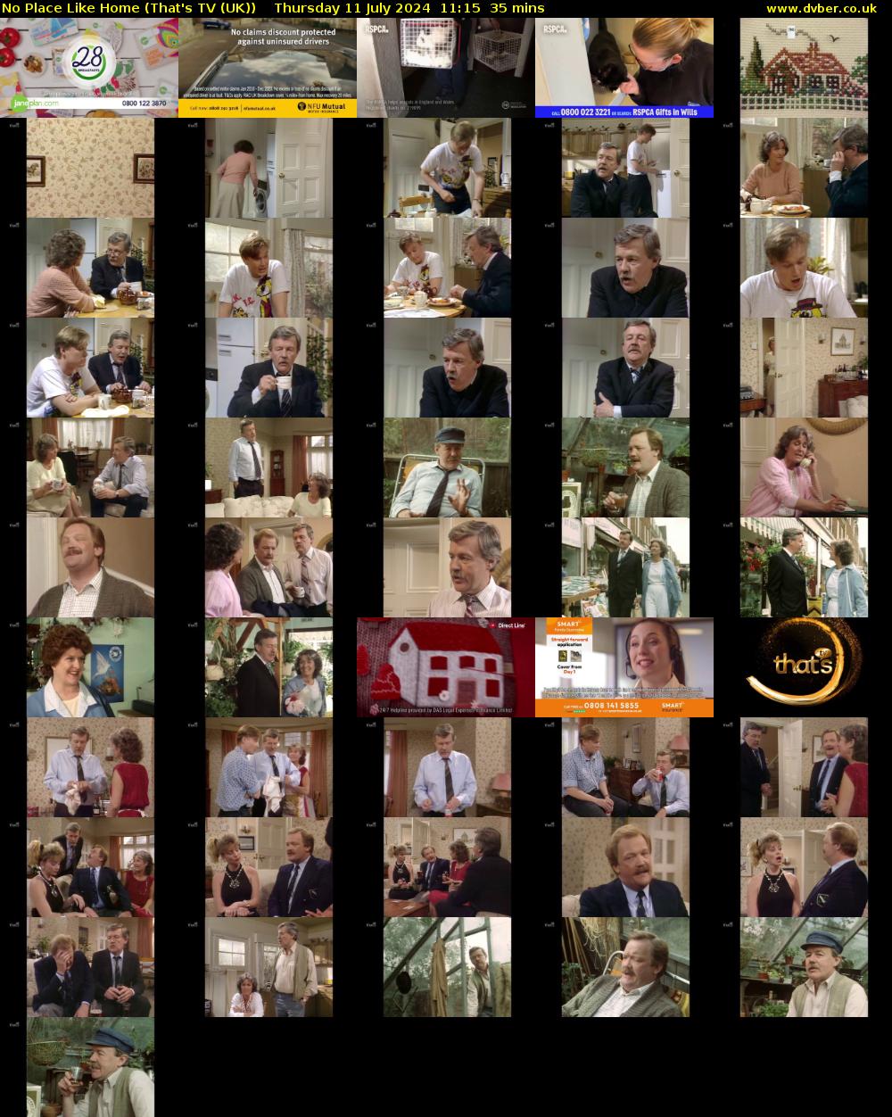 No Place Like Home (That's TV (UK)) Thursday 11 July 2024 11:15 - 11:50