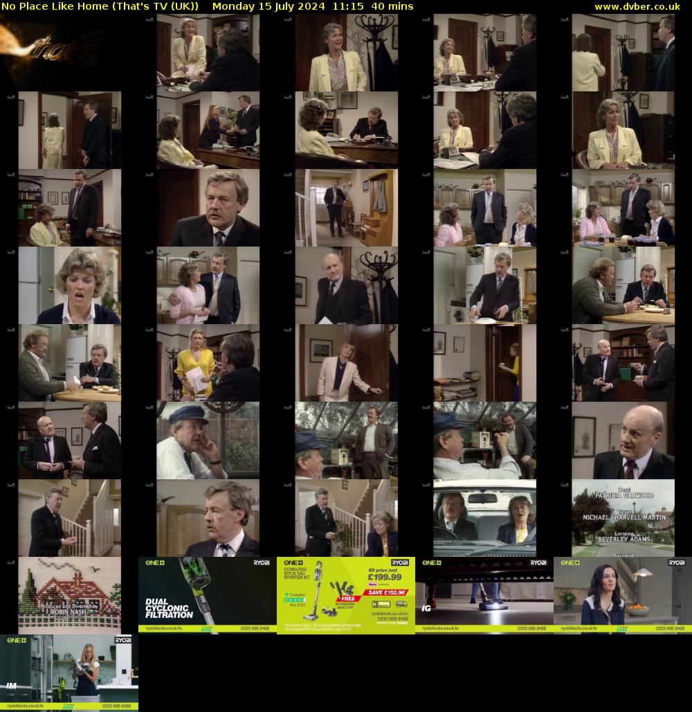 No Place Like Home (That's TV (UK)) Monday 15 July 2024 11:15 - 11:55