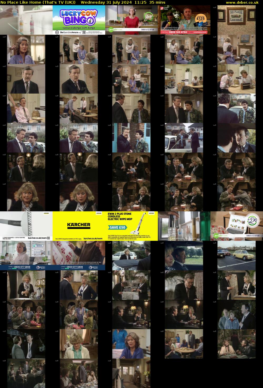 No Place Like Home (That's TV (UK)) Wednesday 31 July 2024 11:25 - 12:00