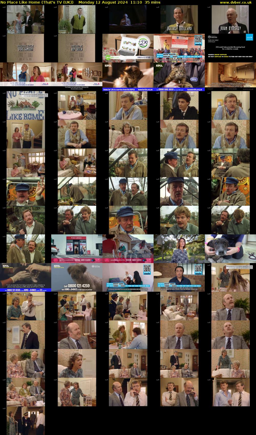 No Place Like Home (That's TV (UK)) Monday 12 August 2024 11:10 - 11:45