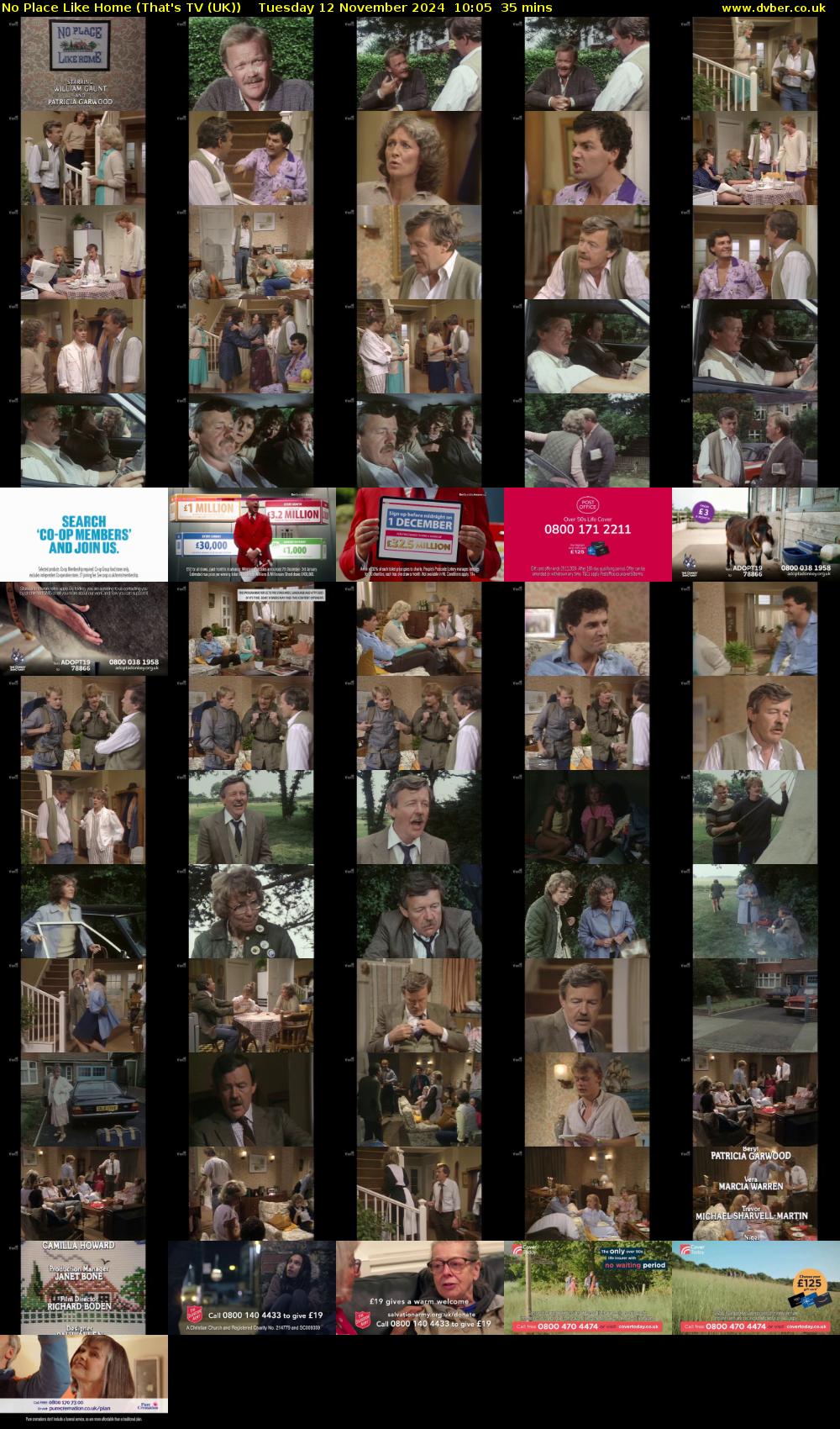 No Place Like Home (That's TV (UK)) Tuesday 12 November 2024 10:05 - 10:40
