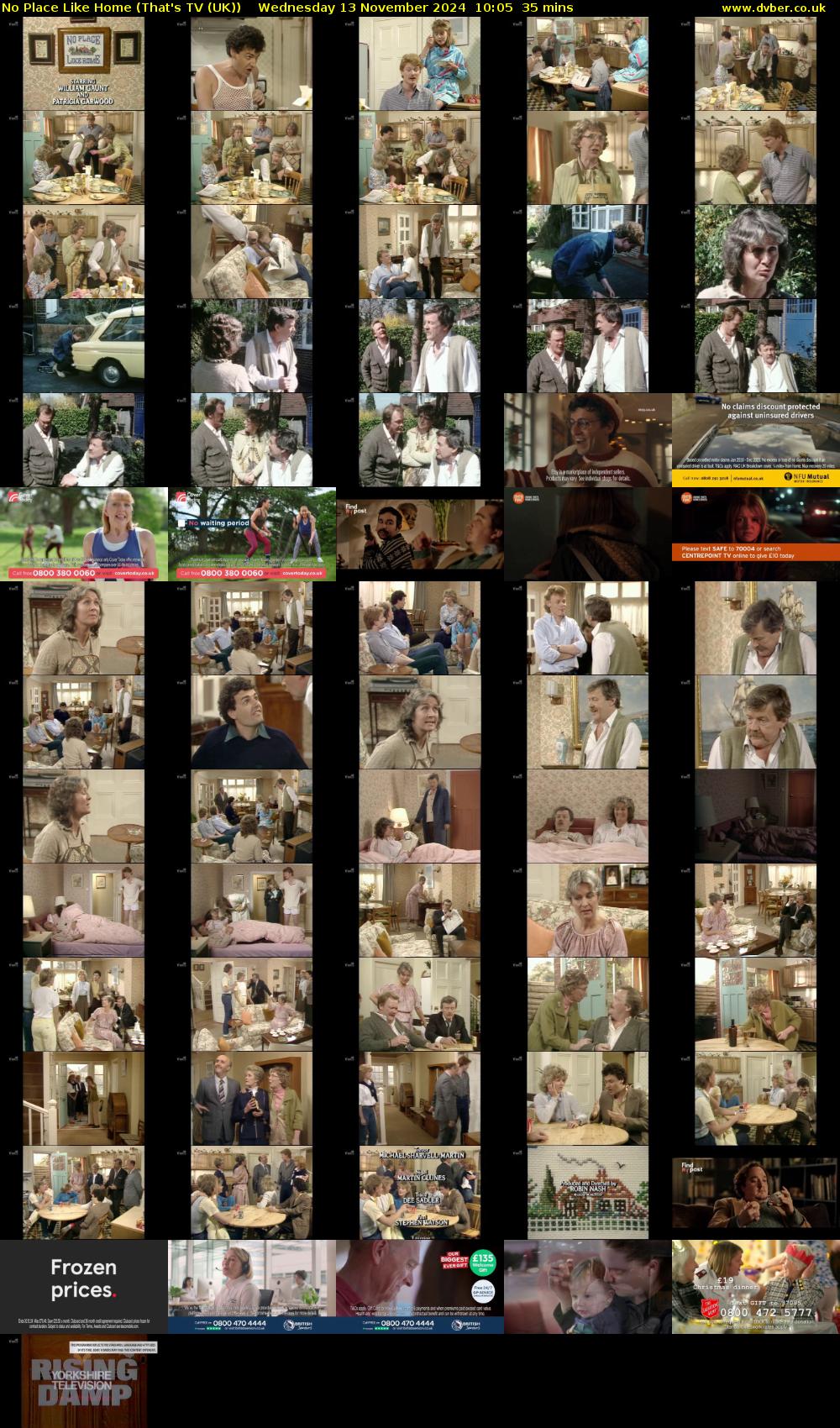 No Place Like Home (That's TV (UK)) Wednesday 13 November 2024 10:05 - 10:40