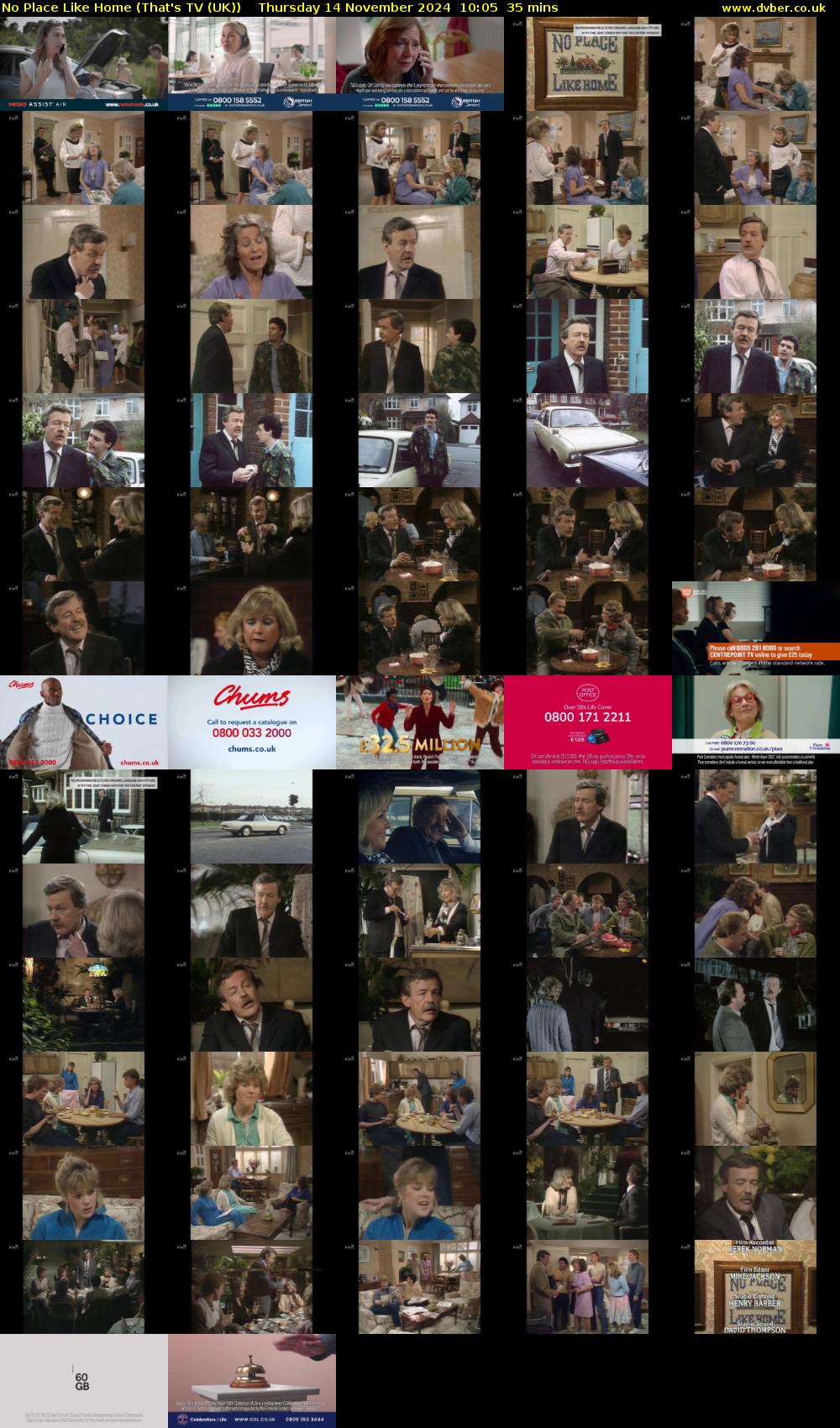 No Place Like Home (That's TV (UK)) Thursday 14 November 2024 10:05 - 10:40