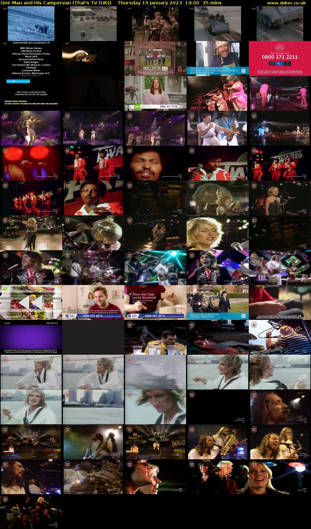 One Man and His Campervan (That's TV (UK)) Thursday 19 January 2023 14:00 - 14:35