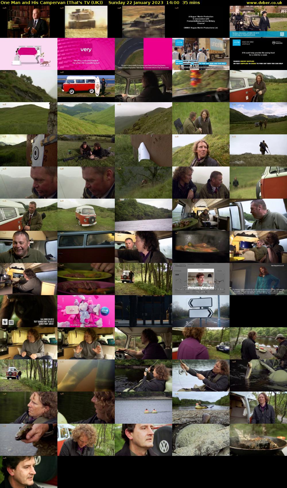 One Man and His Campervan (That's TV (UK)) Sunday 22 January 2023 14:00 - 14:35