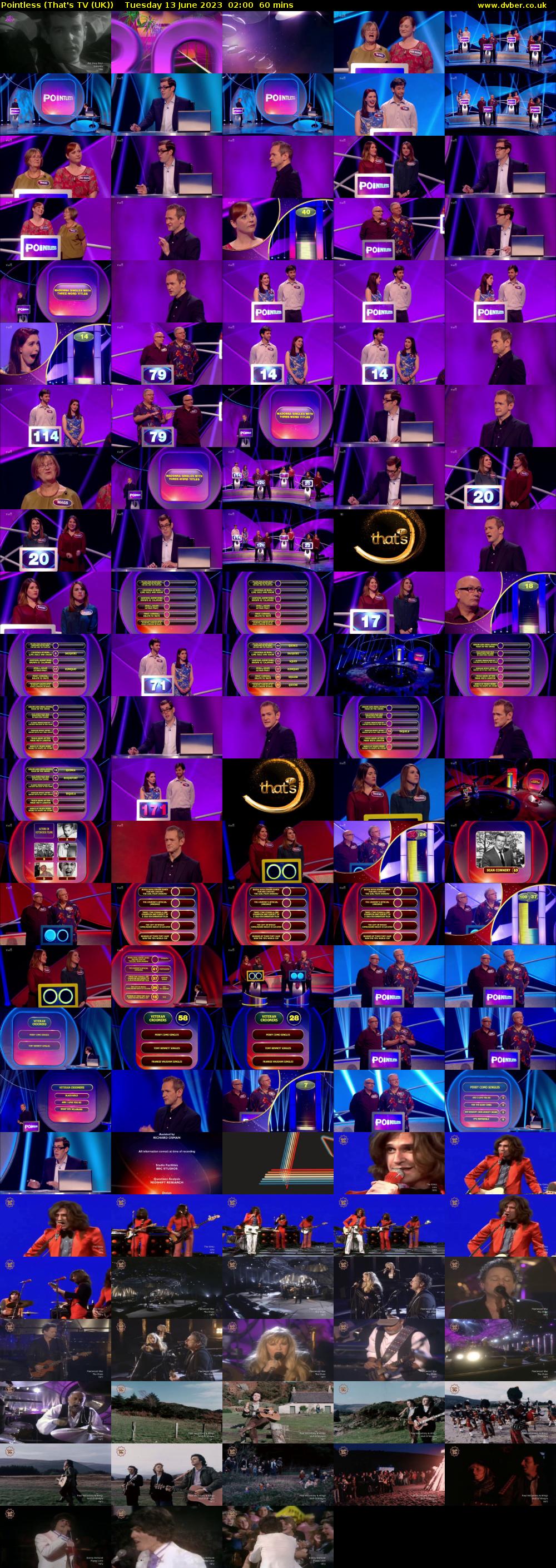 Pointless (That's TV (UK)) Tuesday 13 June 2023 02:00 - 03:00