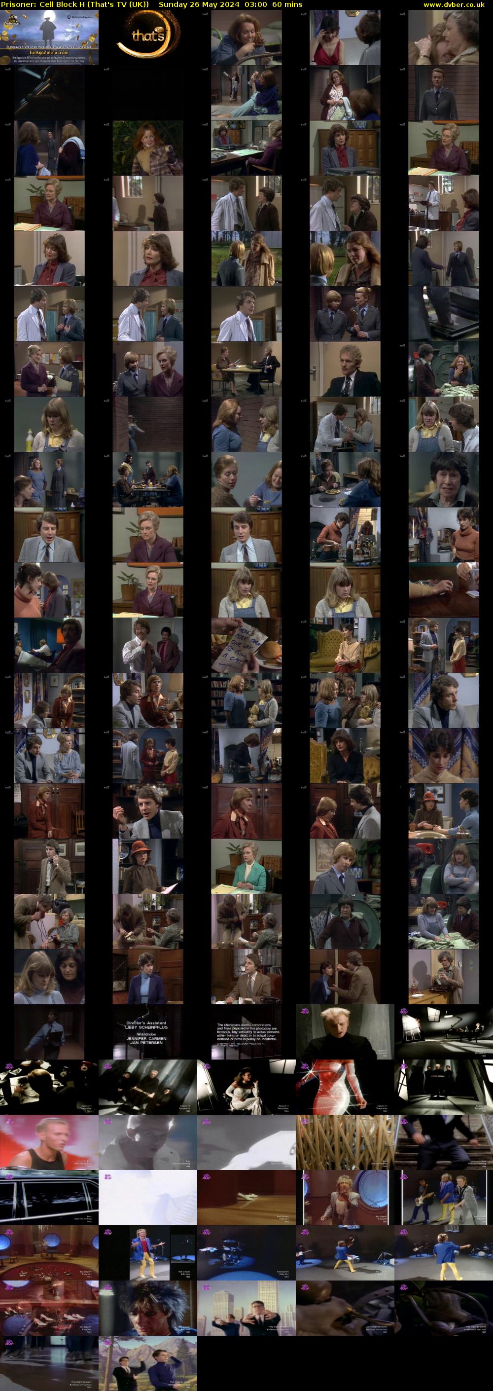 Prisoner: Cell Block H (That's TV (UK)) Sunday 26 May 2024 03:00 - 04:00