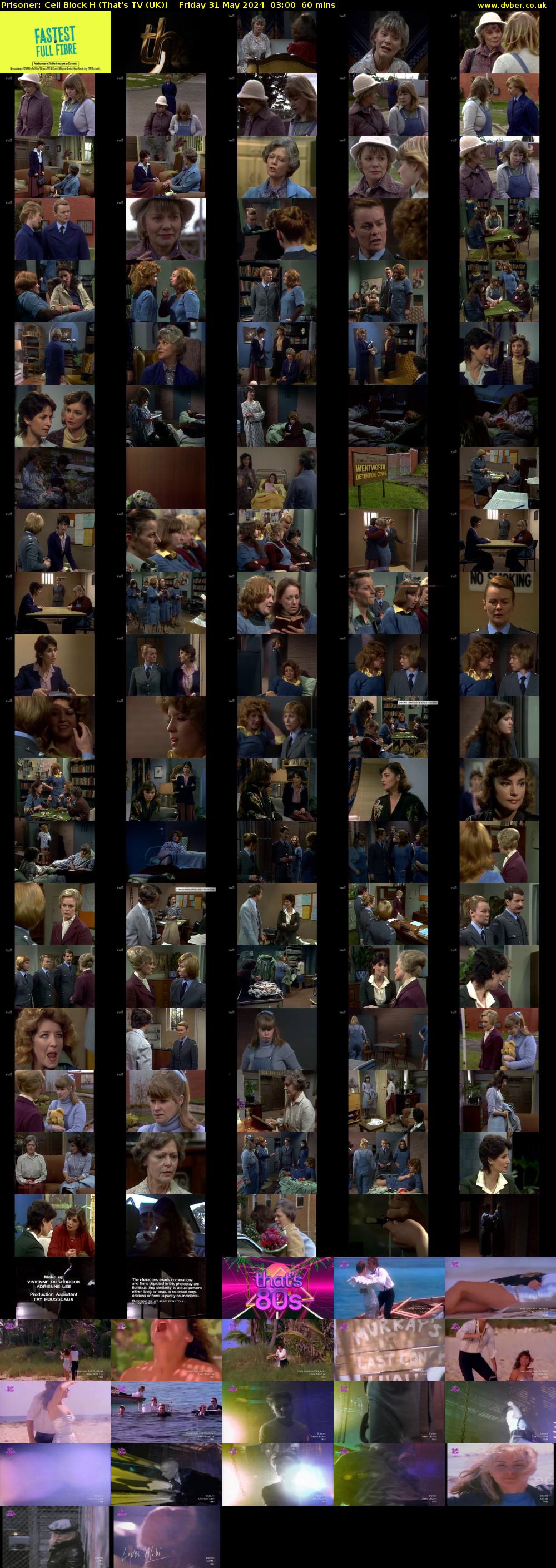 Prisoner: Cell Block H (That's TV (UK)) Friday 31 May 2024 03:00 - 04:00