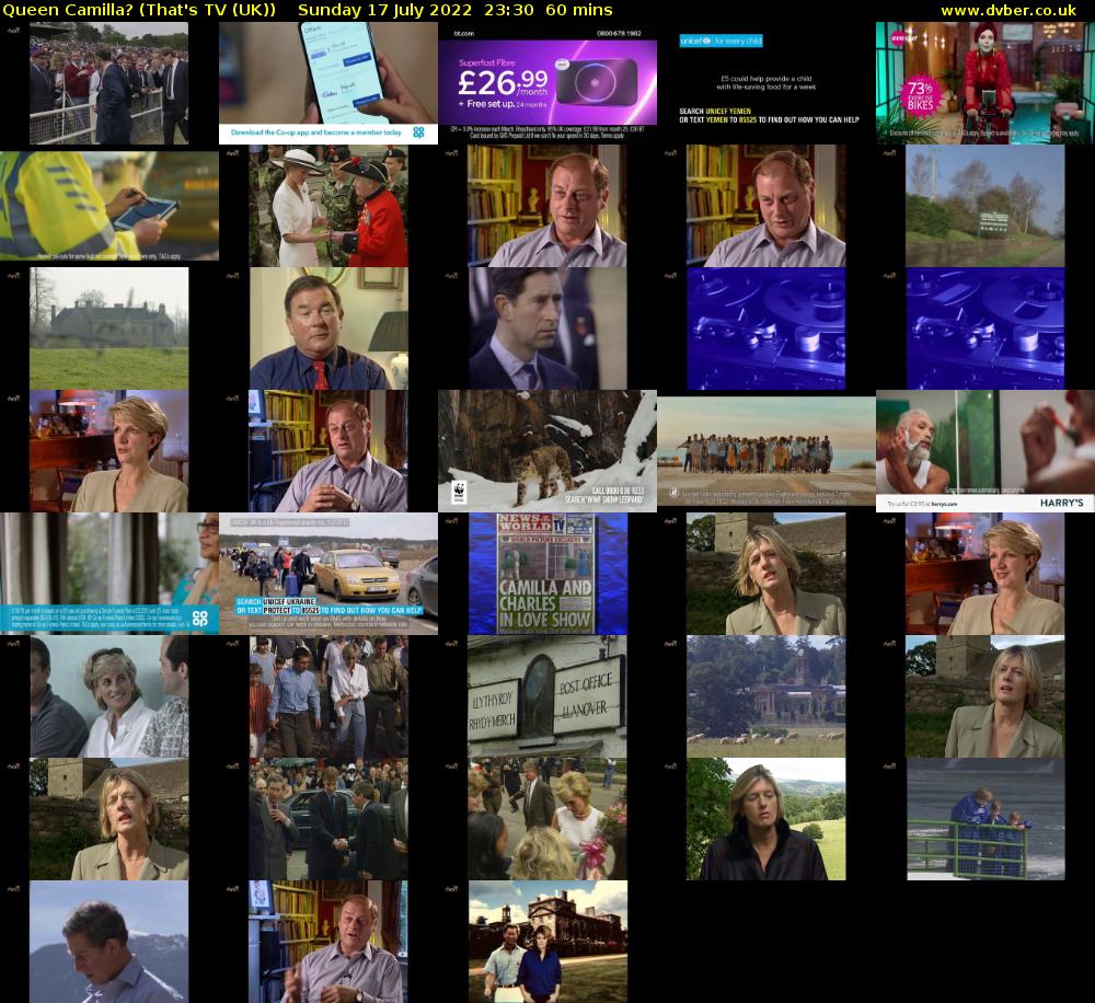 Queen Camilla? (That's TV (UK)) Sunday 17 July 2022 23:30 - 00:30