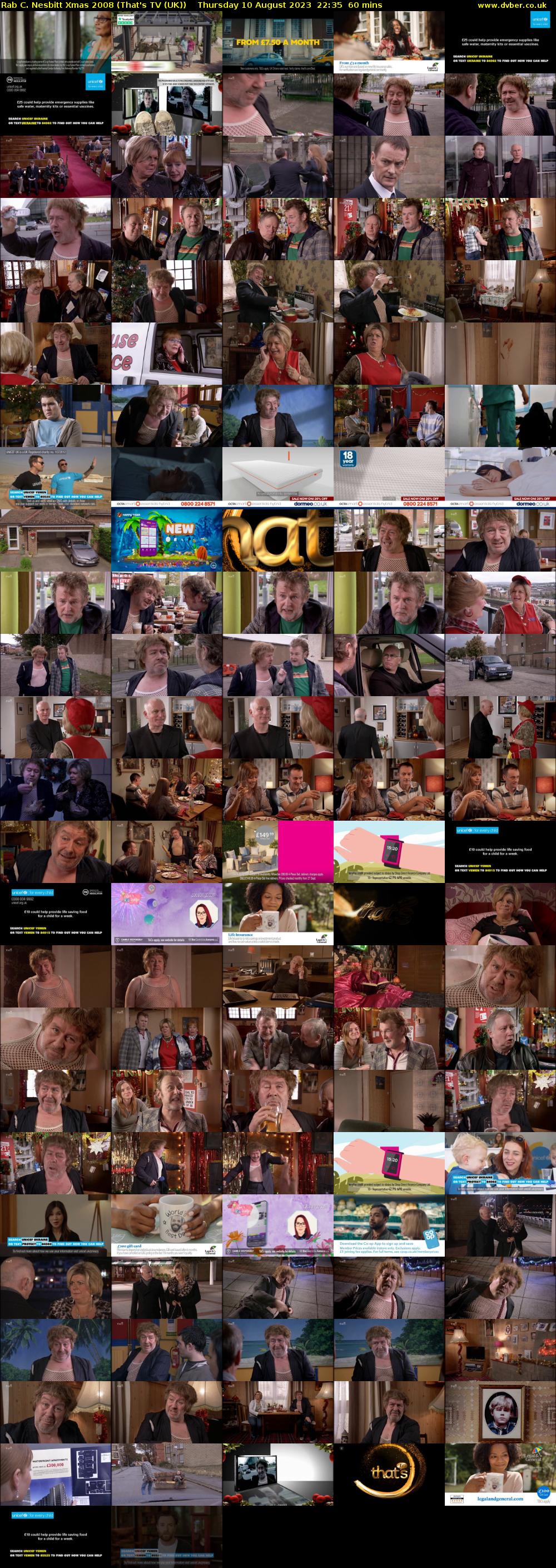 Rab C. Nesbitt Xmas 2008 (That's TV (UK)) Thursday 10 August 2023 22:35 - 23:35