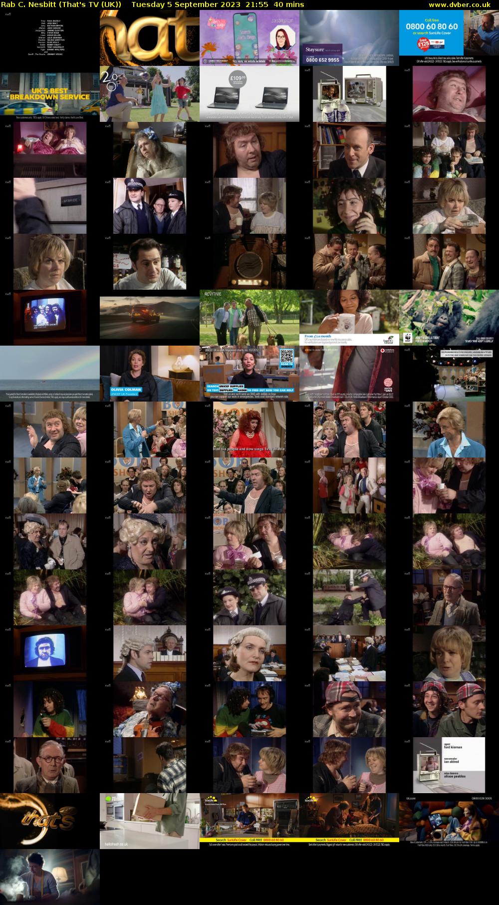 Rab C. Nesbitt (That's TV (UK)) Tuesday 5 September 2023 21:55 - 22:35
