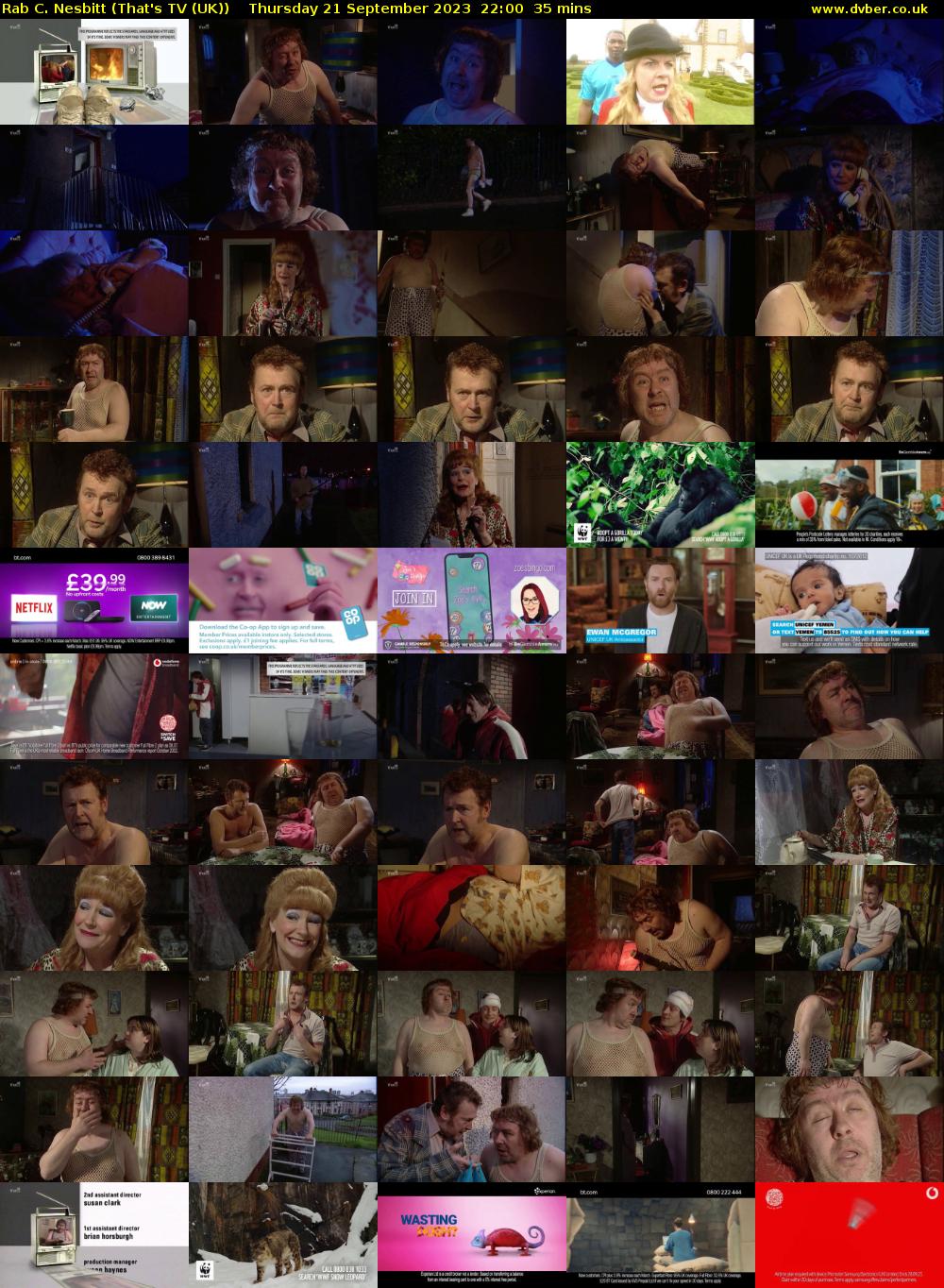 Rab C. Nesbitt (That's TV (UK)) Thursday 21 September 2023 22:00 - 22:35