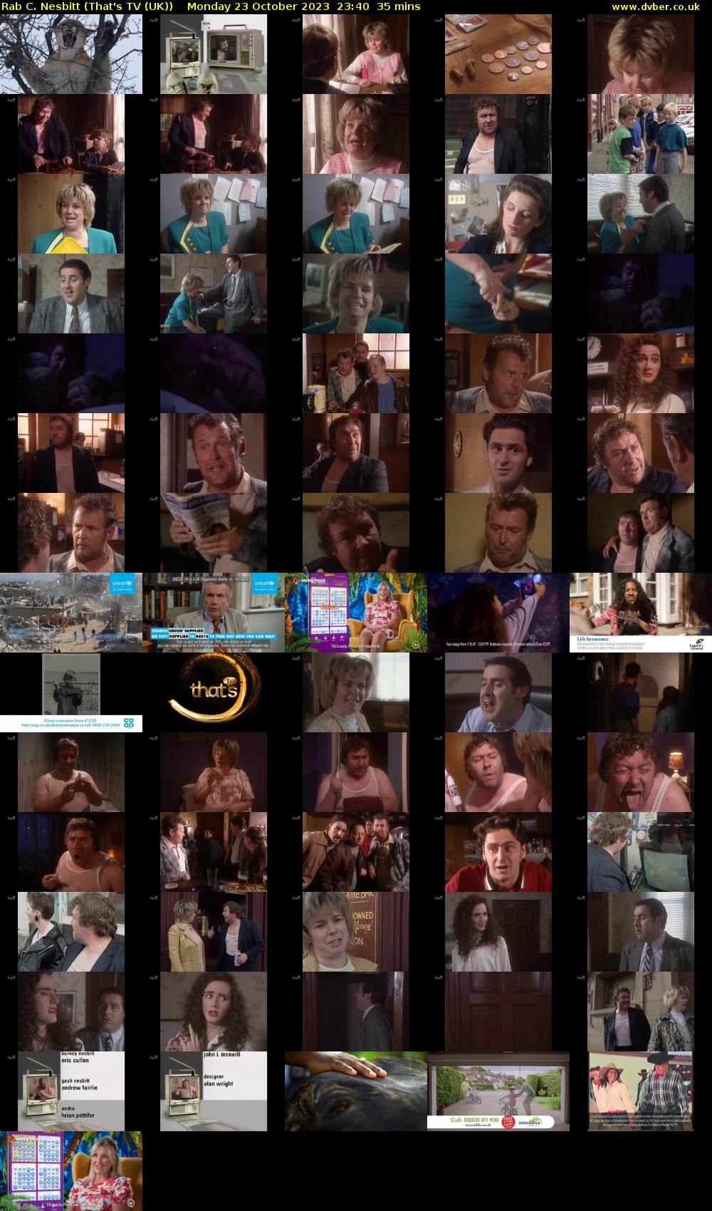 Rab C. Nesbitt (That's TV (UK)) Monday 23 October 2023 23:40 - 00:15