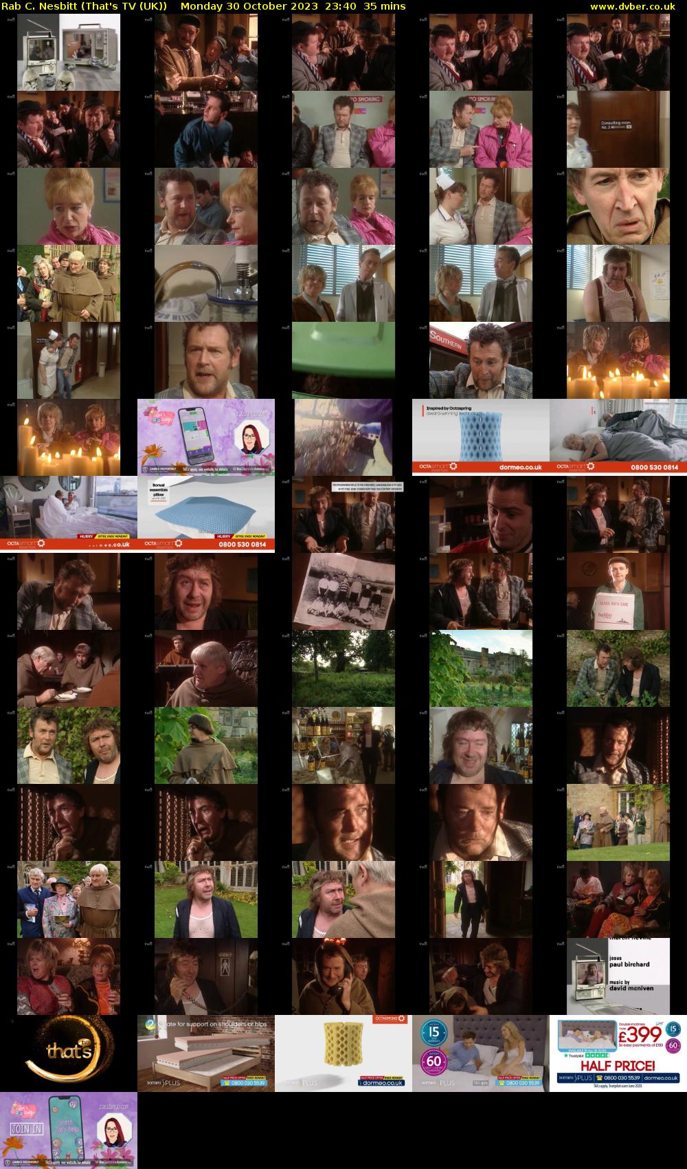 Rab C. Nesbitt (That's TV (UK)) Monday 30 October 2023 23:40 - 00:15