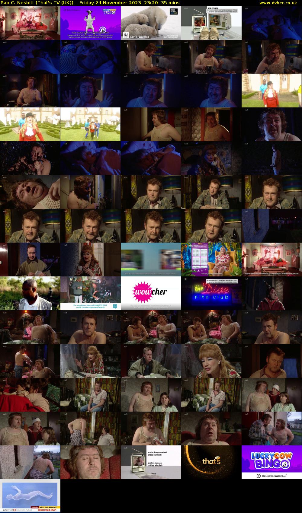 Rab C. Nesbitt (That's TV (UK)) Friday 24 November 2023 23:20 - 23:55