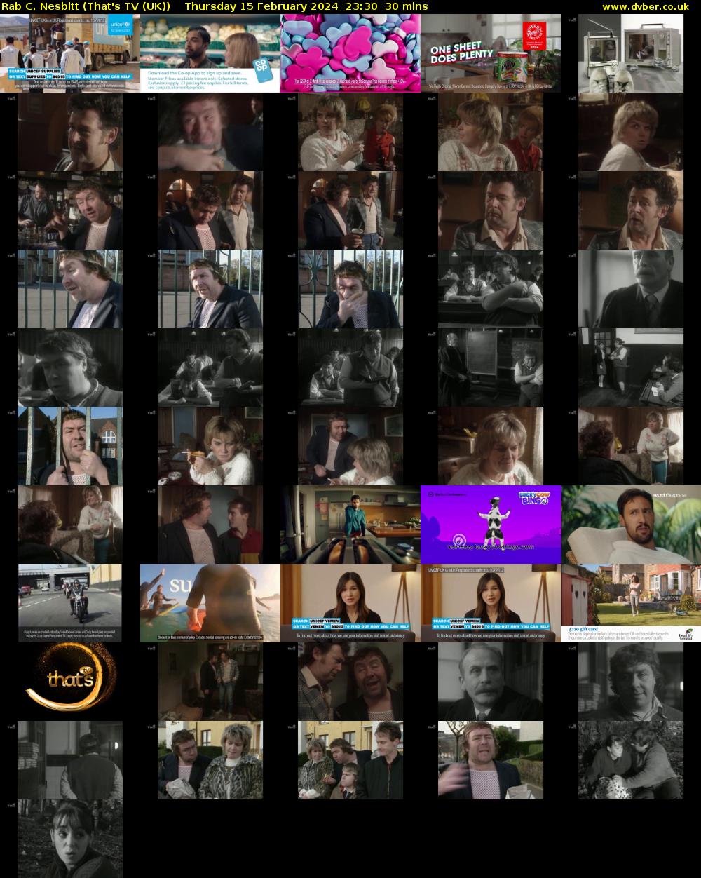 Rab C. Nesbitt (That's TV (UK)) Thursday 15 February 2024 23:30 - 00:00