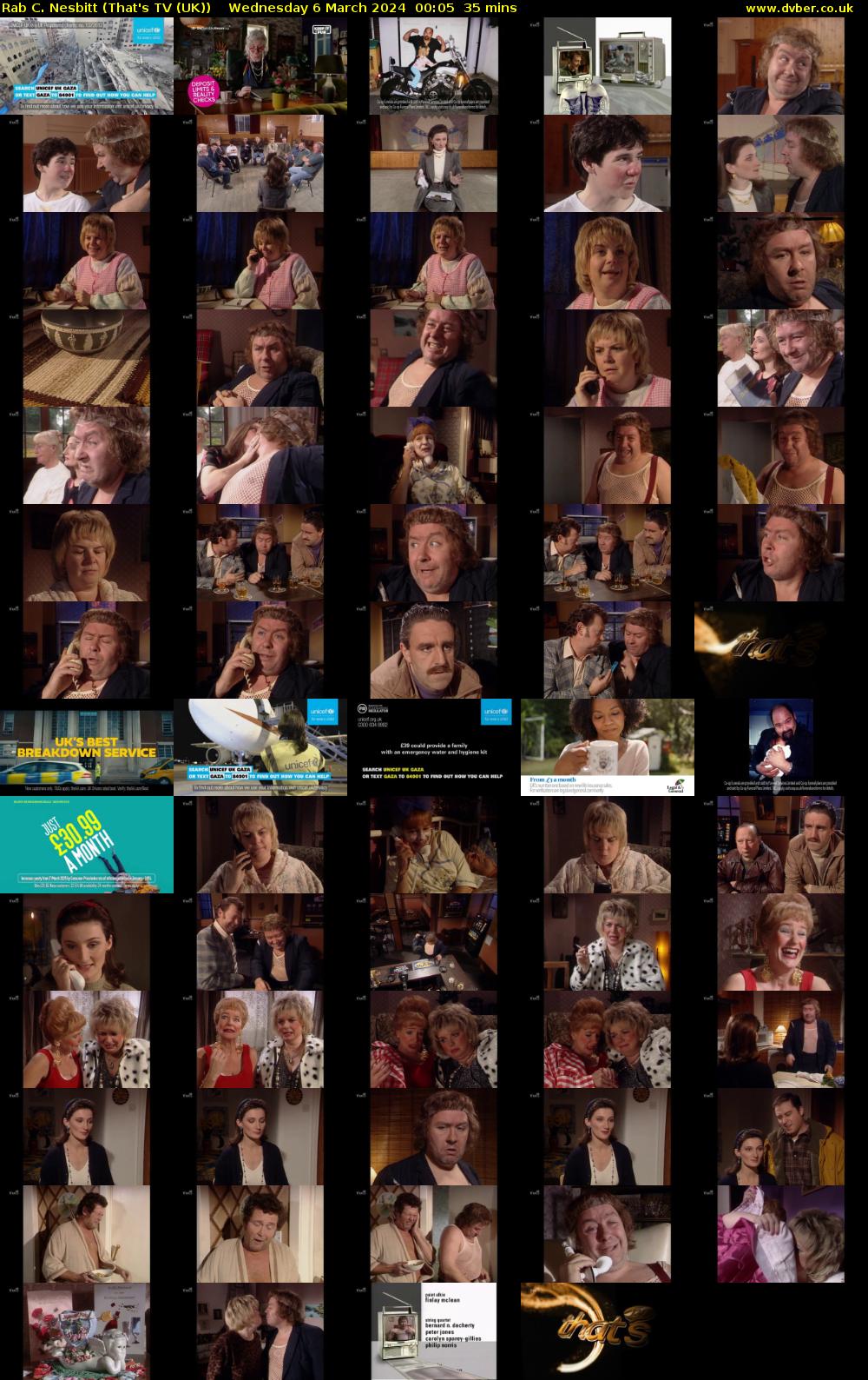 Rab C. Nesbitt (That's TV (UK)) Wednesday 6 March 2024 00:05 - 00:40