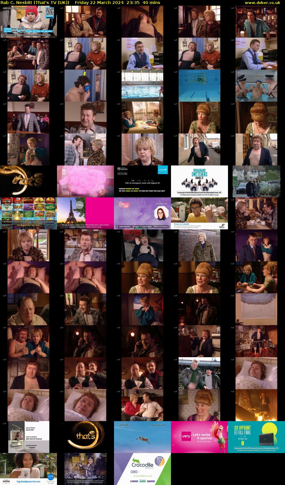 Rab C. Nesbitt (That's TV (UK)) Friday 22 March 2024 23:35 - 00:15