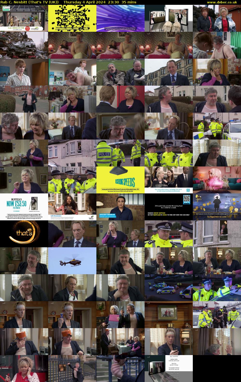 Rab C. Nesbitt (That's TV (UK)) Thursday 4 April 2024 23:30 - 00:05