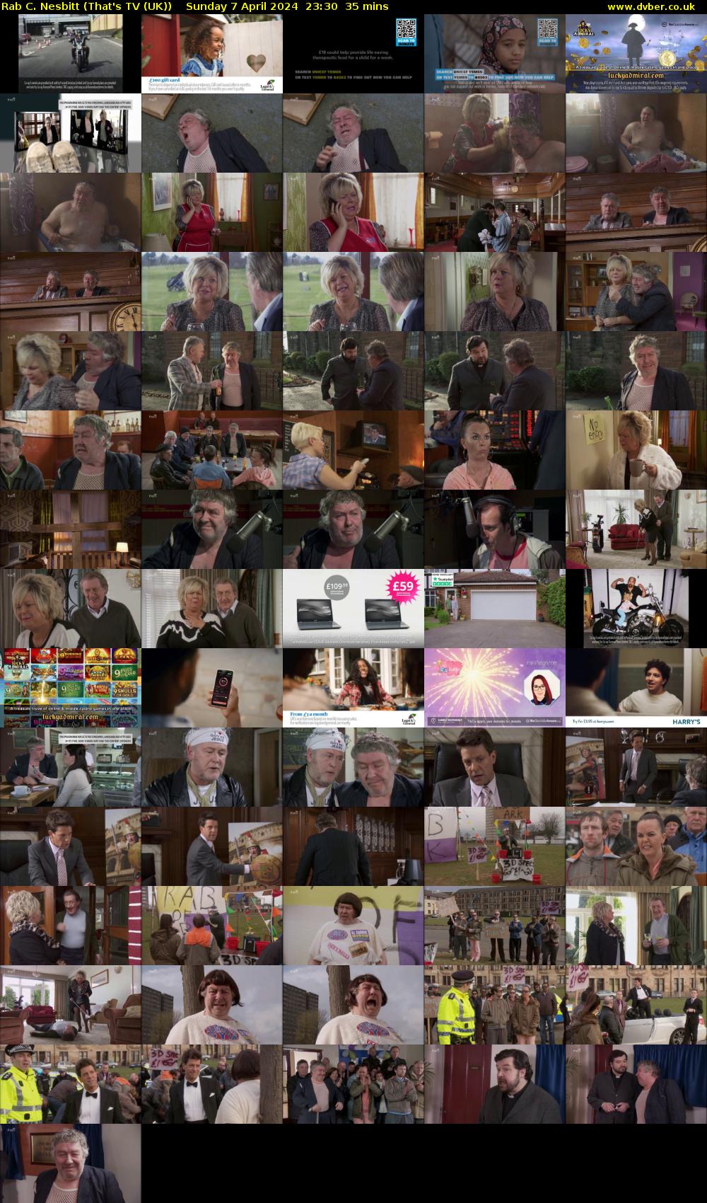 Rab C. Nesbitt (That's TV (UK)) Sunday 7 April 2024 23:30 - 00:05