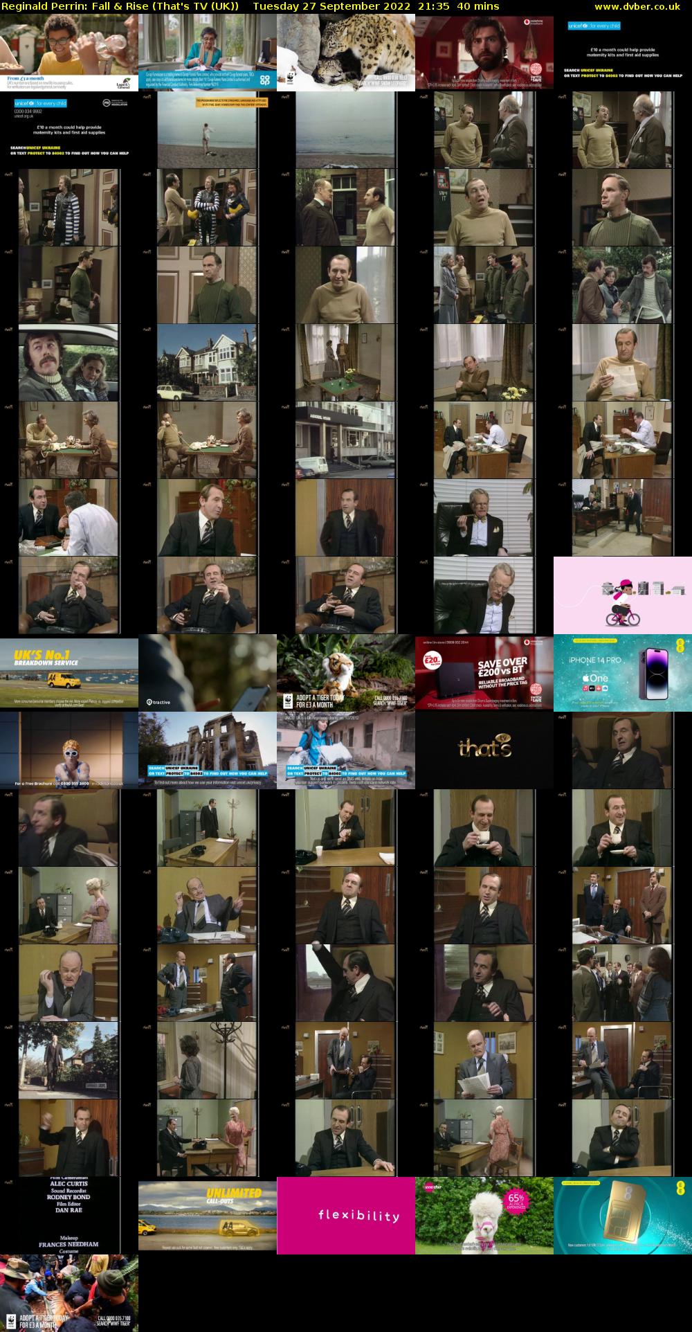 Reginald Perrin: Fall & Rise (That's TV (UK)) Tuesday 27 September 2022 21:35 - 22:15