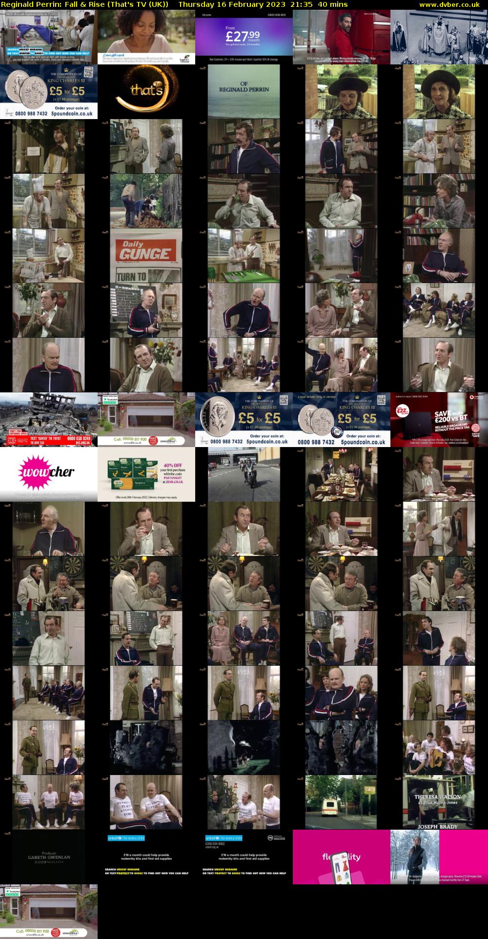 Reginald Perrin: Fall & Rise (That's TV (UK)) Thursday 16 February 2023 21:35 - 22:15