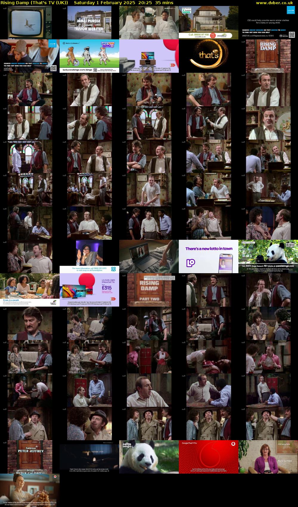Rising Damp (That's TV (UK)) Saturday 1 February 2025 20:25 - 21:00