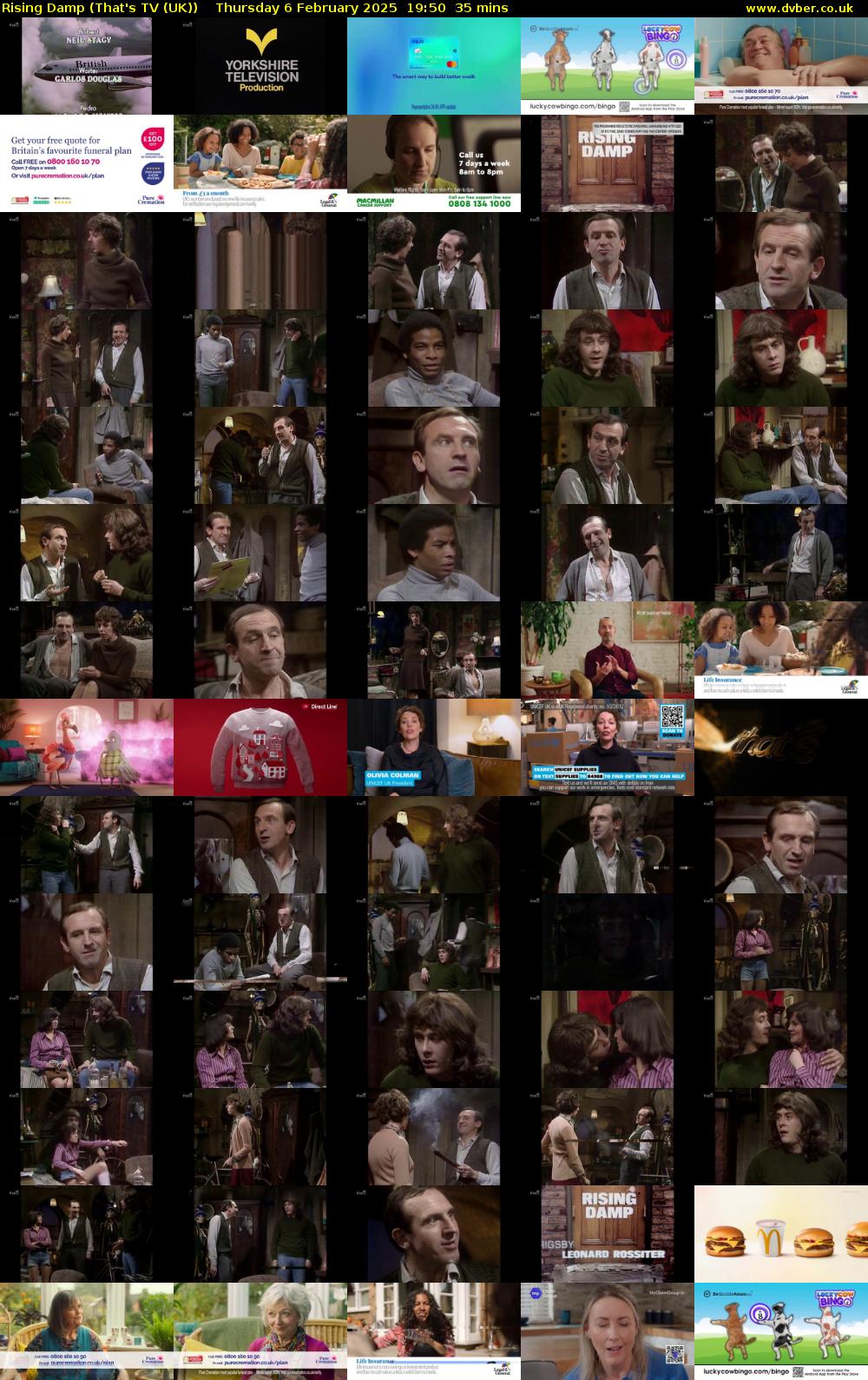 Rising Damp (That's TV (UK)) Thursday 6 February 2025 19:50 - 20:25