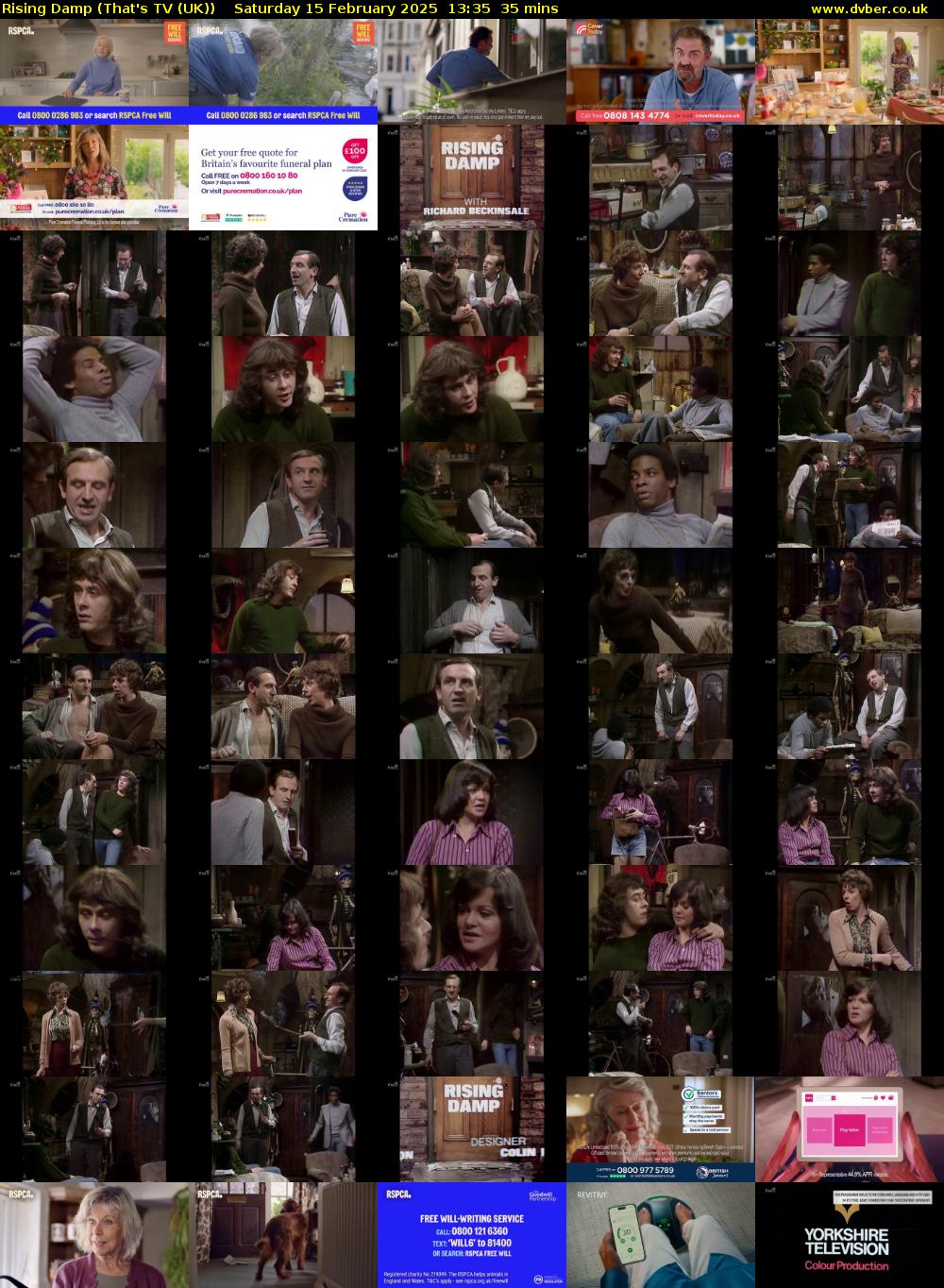 Rising Damp (That's TV (UK)) Saturday 15 February 2025 13:35 - 14:10