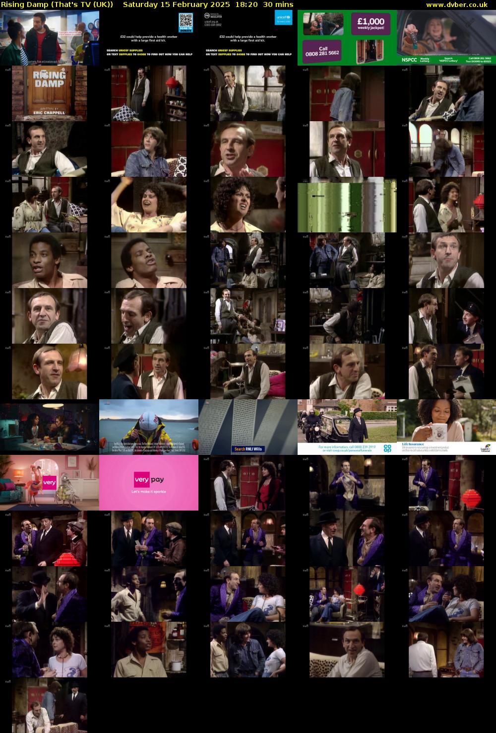 Rising Damp (That's TV (UK)) Saturday 15 February 2025 18:20 - 18:50