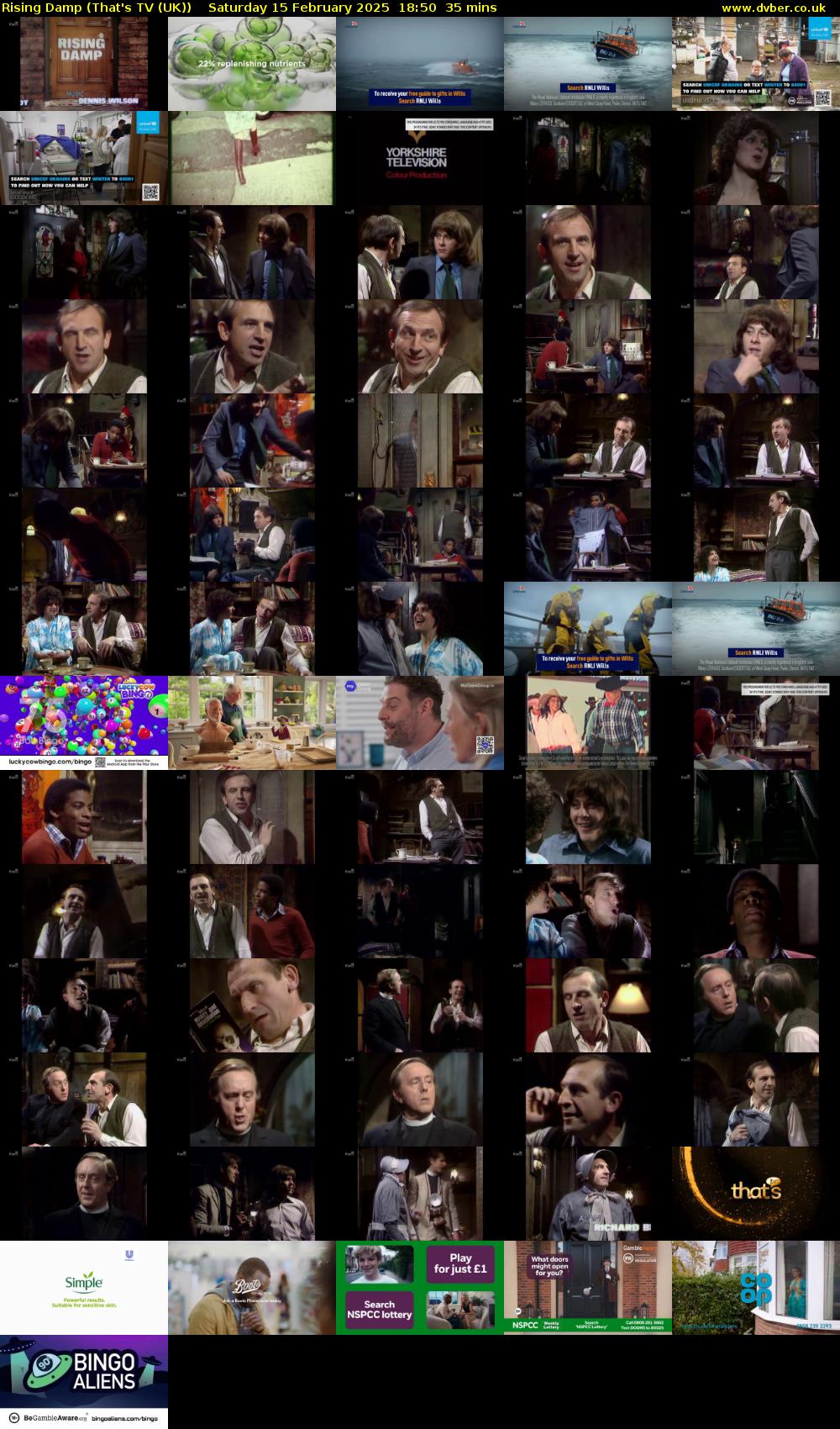Rising Damp (That's TV (UK)) Saturday 15 February 2025 18:50 - 19:25