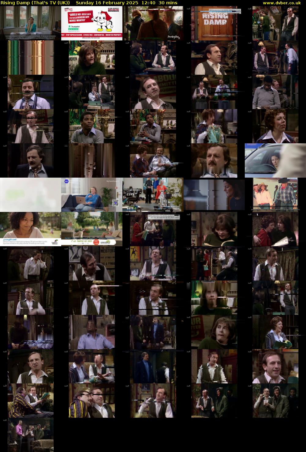 Rising Damp (That's TV (UK)) Sunday 16 February 2025 12:40 - 13:10