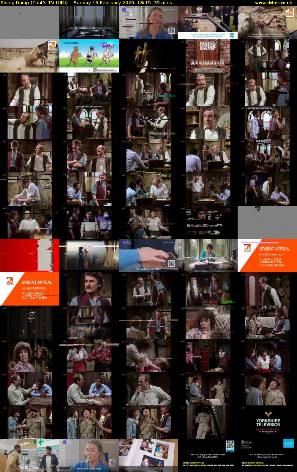 Rising Damp (That's TV (UK)) Sunday 16 February 2025 18:15 - 18:50