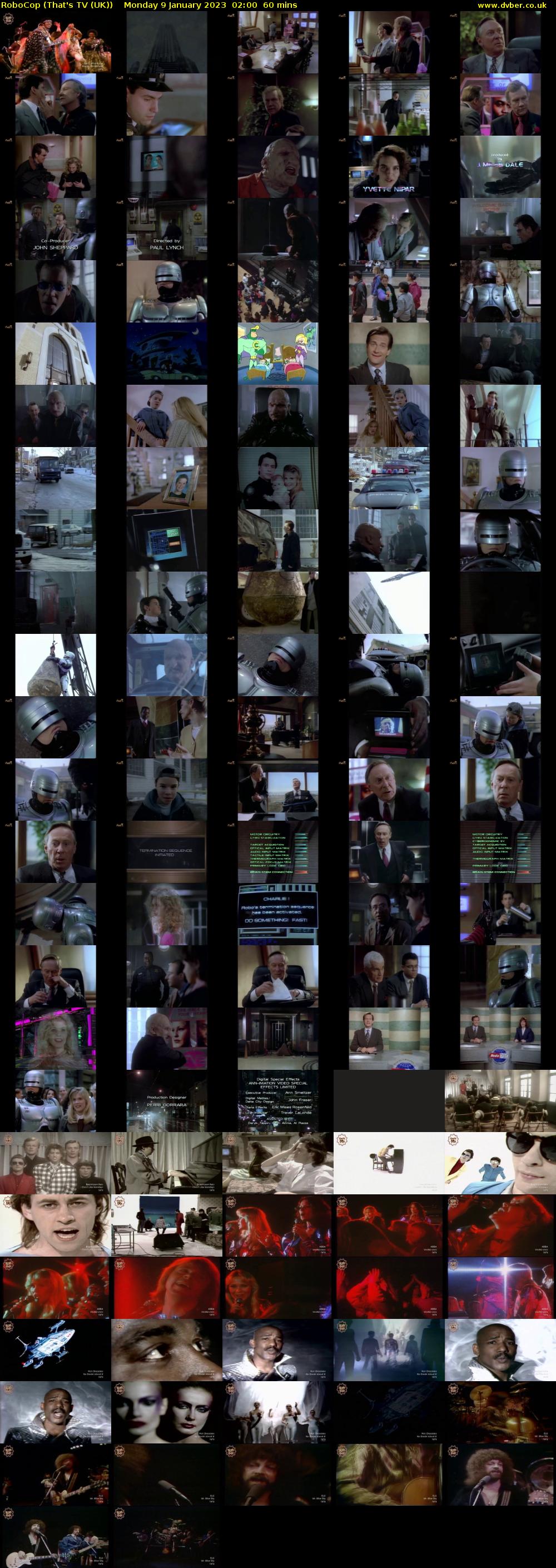 RoboCop (That's TV (UK)) Monday 9 January 2023 02:00 - 03:00