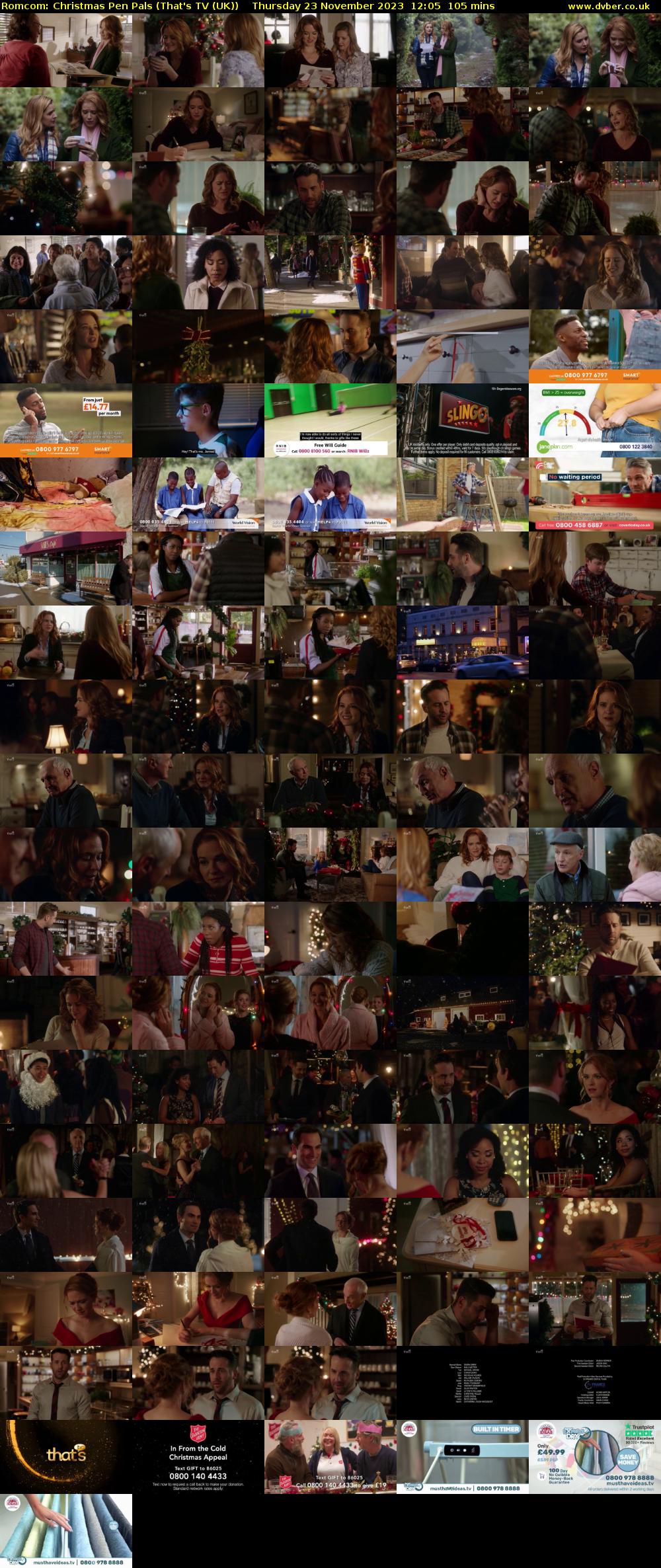Romcom: Christmas Pen Pals (That's TV (UK)) Thursday 23 November 2023 12:05 - 13:50
