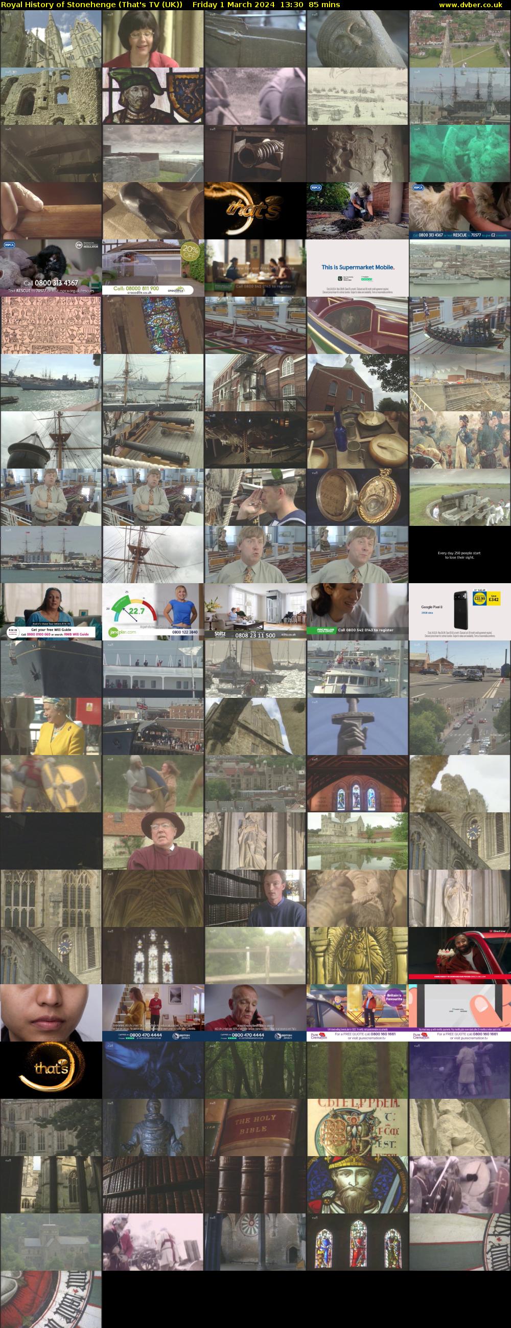 Royal History of Stonehenge (That's TV (UK)) Friday 1 March 2024 13:30 - 14:55