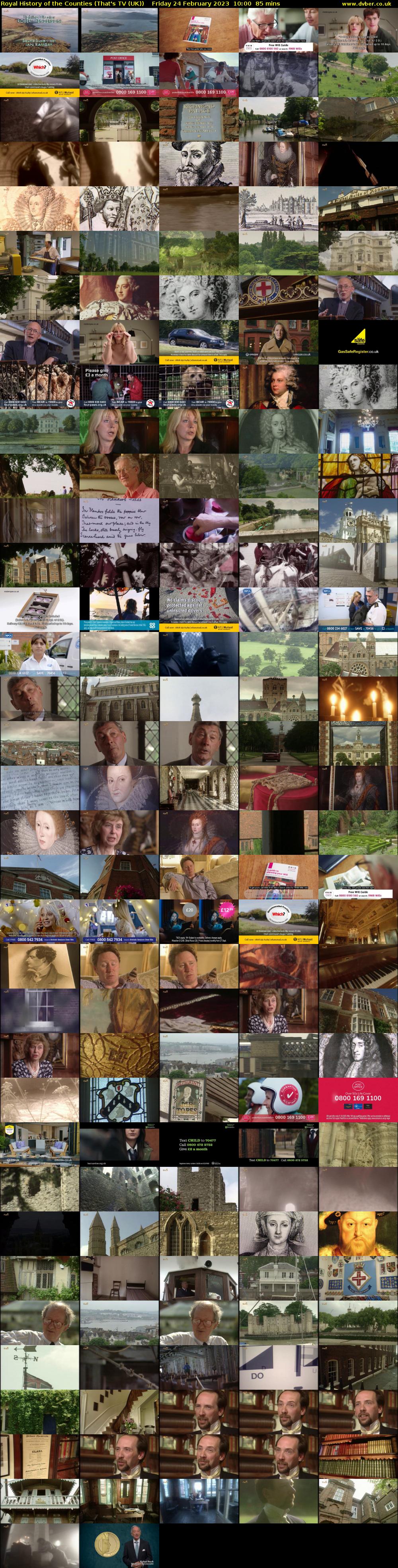 Royal History of the Counties (That's TV (UK)) Friday 24 February 2023 10:00 - 11:25