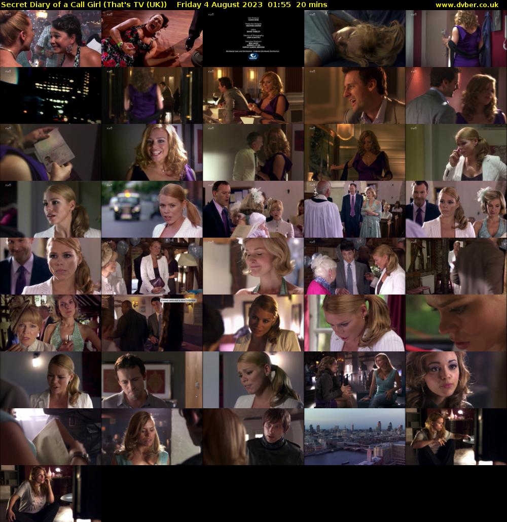 Secret Diary of a Call Girl (That's TV (UK)) Friday 4 August 2023 01:55 - 02:15