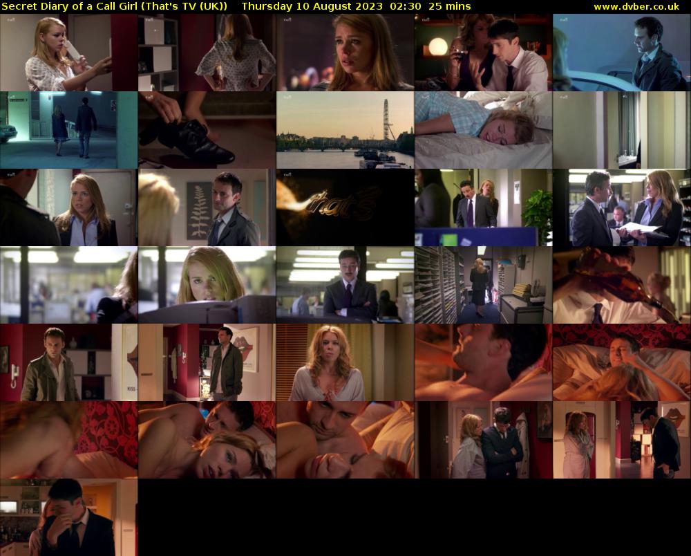 Secret Diary of a Call Girl (That's TV (UK)) Thursday 10 August 2023 02:30 - 02:55