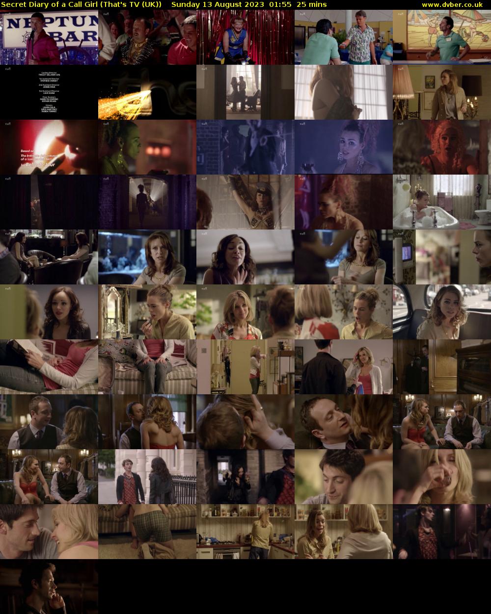 Secret Diary of a Call Girl (That's TV (UK)) Sunday 13 August 2023 01:55 - 02:20