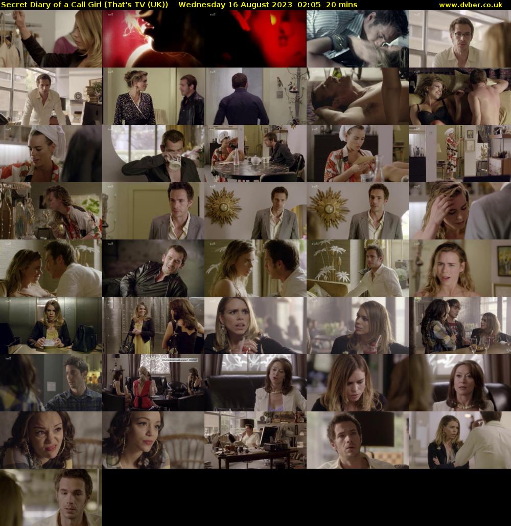 Secret Diary of a Call Girl (That's TV (UK)) Wednesday 16 August 2023 02:05 - 02:25