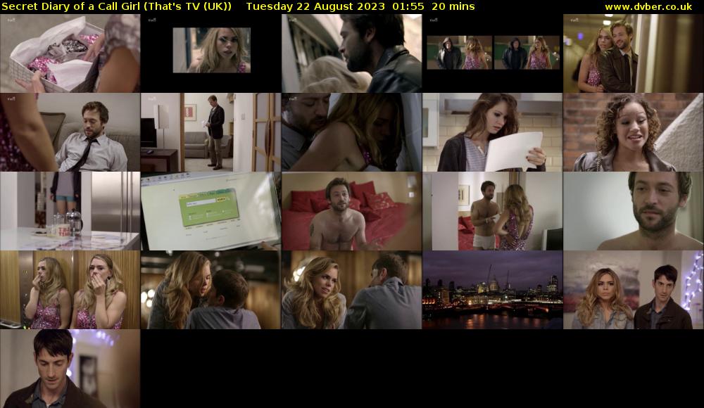 Secret Diary of a Call Girl (That's TV (UK)) Tuesday 22 August 2023 01:55 - 02:15