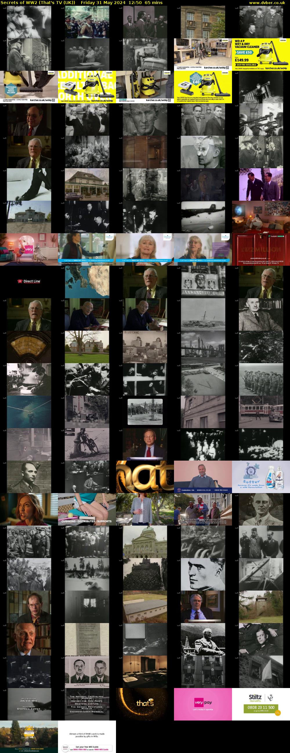 Secrets of WW2 (That's TV (UK)) Friday 31 May 2024 12:50 - 13:55