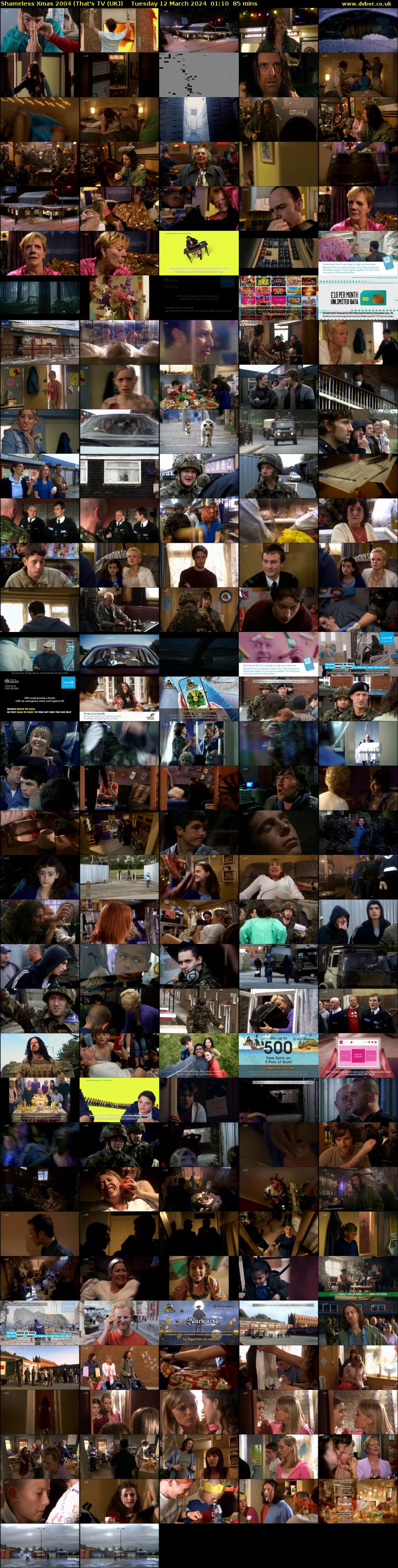Shameless Xmas 2004 (That's TV (UK)) Tuesday 12 March 2024 01:10 - 02:35