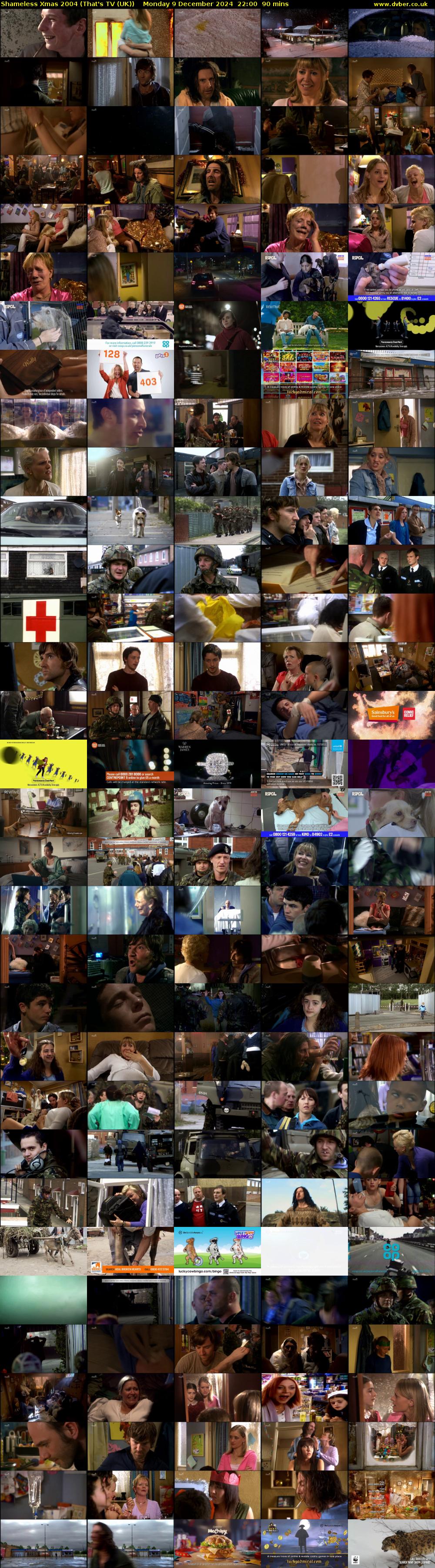 Shameless Xmas 2004 (That's TV (UK)) Monday 9 December 2024 22:00 - 23:30